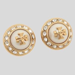 Tory Burch 'Natalie' Faux Pearl Stud Earrings